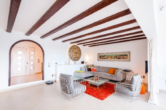 Villa in Moraira zu verkaufen, Zona de estar 270 m², Klimaanlage, Terreno 897 m², 3 Schlafzimmer, 3 Badezimmer, Pool, ref.: AM-12629DR-5