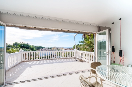 Villa in Moraira zu verkaufen, Zona de estar 270 m², Klimaanlage, Terreno 897 m², 3 Schlafzimmer, 3 Badezimmer, Pool, ref.: AM-12629DR-7