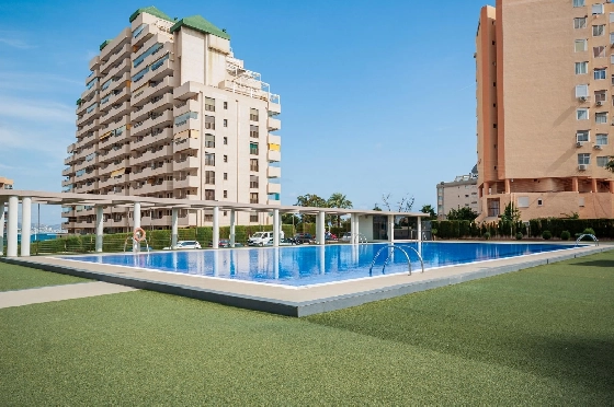 Apartment in Calpe(Playa de Fossa Levante) zu verkaufen, Zona de estar 55 m², Klimaanlage, 1 Schlafzimmer, 1 Badezimmer, Pool, ref.: COB-3554-10535-1