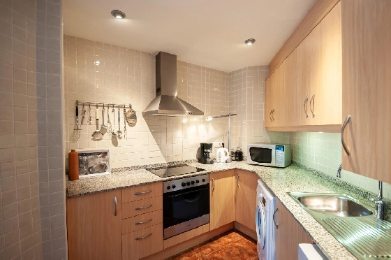 Apartment in Calpe(Playa de Fossa Levante) zu verkaufen, Zona de estar 55 m², Klimaanlage, 1 Schlafzimmer, 1 Badezimmer, Pool, ref.: COB-3554-10535-10