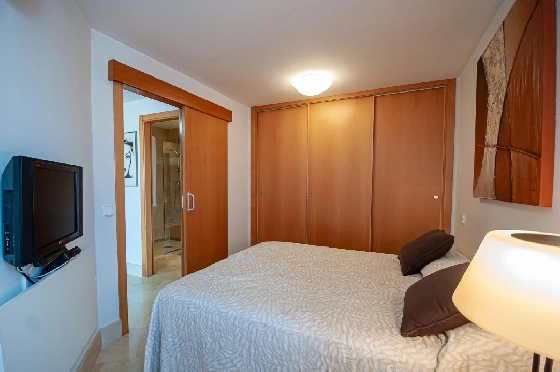 Apartment in Calpe(Playa de Fossa Levante) zu verkaufen, Zona de estar 55 m², Klimaanlage, 1 Schlafzimmer, 1 Badezimmer, Pool, ref.: COB-3554-10535-15