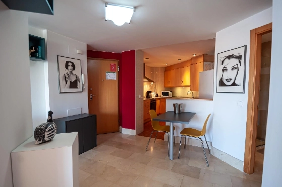 Apartment in Calpe(Playa de Fossa Levante) zu verkaufen, Zona de estar 55 m², Klimaanlage, 1 Schlafzimmer, 1 Badezimmer, Pool, ref.: COB-3554-10535-7