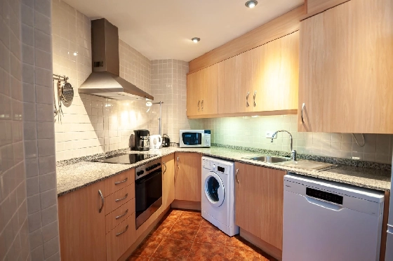 Apartment in Calpe(Playa de Fossa Levante) zu verkaufen, Zona de estar 55 m², Klimaanlage, 1 Schlafzimmer, 1 Badezimmer, Pool, ref.: COB-3554-10535-8