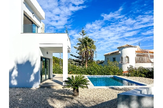 Villa in Benissa zu verkaufen, Zona de estar 202 m², Baujahr 2025, Klimaanlage, Terreno 1715 m², 3 Schlafzimmer, 3 Badezimmer, Pool, ref.: AM-12657DA-2