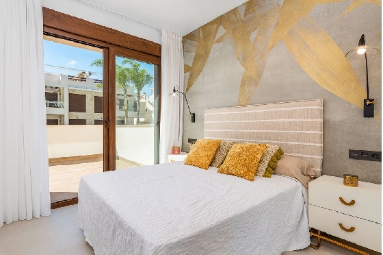 Erdgeschoss Apartment in Torrevieja zu verkaufen, Zona de estar 100 m², Zustand Erstbezug, 3 Schlafzimmer, 2 Badezimmer, Pool, ref.: HA-TON-159-A03-15