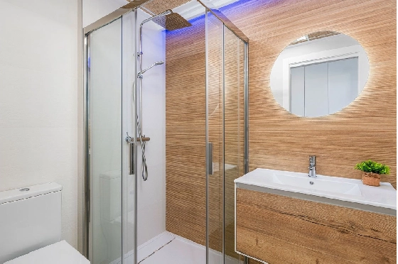Erdgeschoss Apartment in Torrevieja zu verkaufen, Zona de estar 100 m², Zustand Erstbezug, 3 Schlafzimmer, 2 Badezimmer, Pool, ref.: HA-TON-159-A03-19
