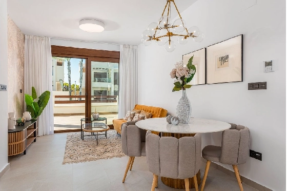 Erdgeschoss Apartment in Torrevieja zu verkaufen, Zona de estar 100 m², Zustand Erstbezug, 3 Schlafzimmer, 2 Badezimmer, Pool, ref.: HA-TON-159-A03-7