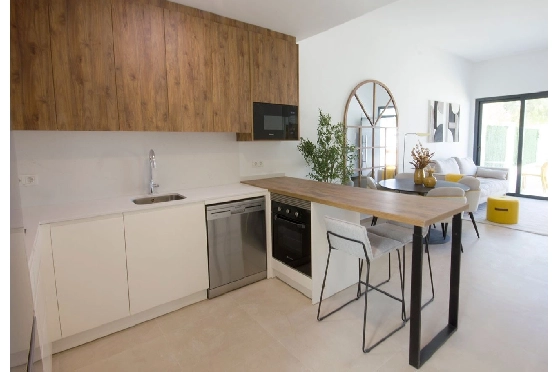 Erdgeschoss Apartment in San Fulgencio zu verkaufen, Zona de estar 133 m², Zustand Erstbezug, 3 Schlafzimmer, 2 Badezimmer, Pool, ref.: HA-SFN-131-A03-10