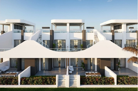 Erdgeschoss Apartment in San Fulgencio zu verkaufen, Zona de estar 133 m², Zustand Erstbezug, 3 Schlafzimmer, 2 Badezimmer, Pool, ref.: HA-SFN-131-A03-5