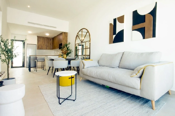 Erdgeschoss Apartment in San Fulgencio zu verkaufen, Zona de estar 133 m², Zustand Erstbezug, 3 Schlafzimmer, 2 Badezimmer, Pool, ref.: HA-SFN-131-A03-8