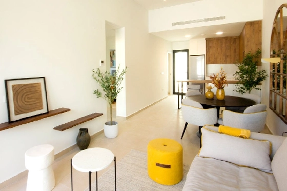 Erdgeschoss Apartment in San Fulgencio zu verkaufen, Zona de estar 133 m², Zustand Erstbezug, 3 Schlafzimmer, 2 Badezimmer, Pool, ref.: HA-SFN-131-A03-9