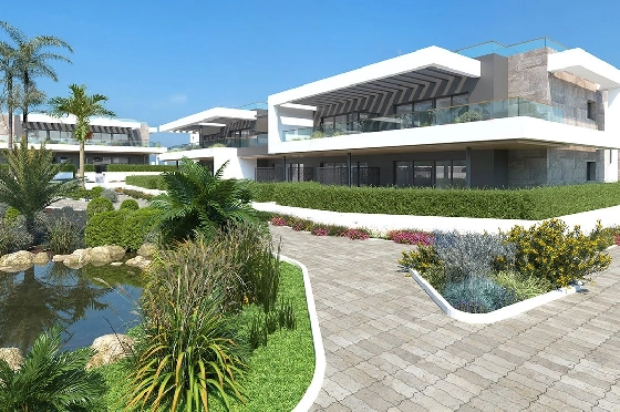 Penthouse Apartment in Torrevieja zu verkaufen, Zona de estar 137 m², Zustand Erstbezug, Klimaanlage, 2 Schlafzimmer, 2 Badezimmer, Pool, ref.: HA-TON-270-A04-1