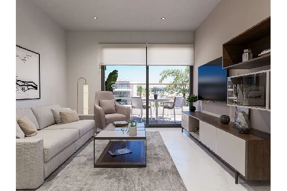 Penthouse Apartment in Torrevieja zu verkaufen, Zona de estar 137 m², Zustand Erstbezug, Klimaanlage, 2 Schlafzimmer, 2 Badezimmer, Pool, ref.: HA-TON-270-A04-3
