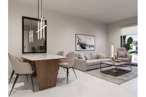 Penthouse Apartment in Torrevieja zu verkaufen, Zona de estar 137 m², Zustand Erstbezug, Klimaanlage, 2 Schlafzimmer, 2 Badezimmer, Pool, ref.: HA-TON-270-A04-4