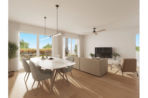 Reihenhaus in Finestrat zu verkaufen, Wohnfläche 197 m², Zustand Erstbezug, Klimaanlage, 3 Schlafzimmer, 2 Badezimmer, Pool, ref.: HA-FIN-381-R01-6