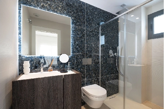 Doppelhaushälfte in La Marina zu verkaufen, Wohnfläche 99 m², Zustand Erstbezug, Klimaanlage, Grundstück 137 m², 3 Schlafzimmer, 3 Badezimmer, Pool, ref.: HA-MAN-253-D01-17
