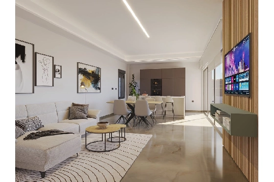 Villa in Algorfa zu verkaufen, Zona de estar 318 m², Zustand Erstbezug, Terreno 455 m², 3 Schlafzimmer, 2 Badezimmer, Pool, ref.: HA-ARN-140-E04-5