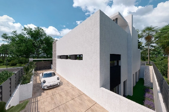 Villa in Los Alcazares zu verkaufen, Zona de estar 426 m², Zustand Erstbezug, Klimaanlage, Terreno 394 m², 3 Schlafzimmer, 2 Badezimmer, Pool, ref.: HA-LAN-470-E02-5