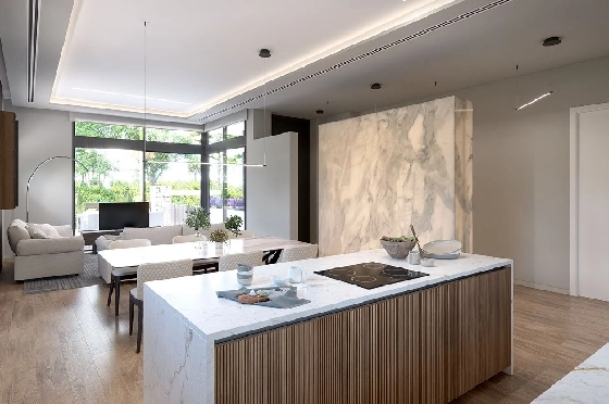 Villa in Los Alcazares zu verkaufen, Zona de estar 426 m², Zustand Erstbezug, Klimaanlage, Terreno 394 m², 3 Schlafzimmer, 2 Badezimmer, Pool, ref.: HA-LAN-470-E02-7
