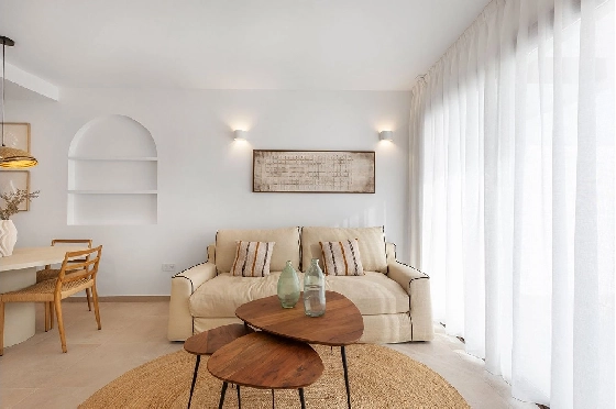 Penthouse Apartment in Los Alcazares zu verkaufen, Zona de estar 137 m², Zustand Erstbezug, 2 Schlafzimmer, 2 Badezimmer, Pool, ref.: HA-LAN-436-A03-16