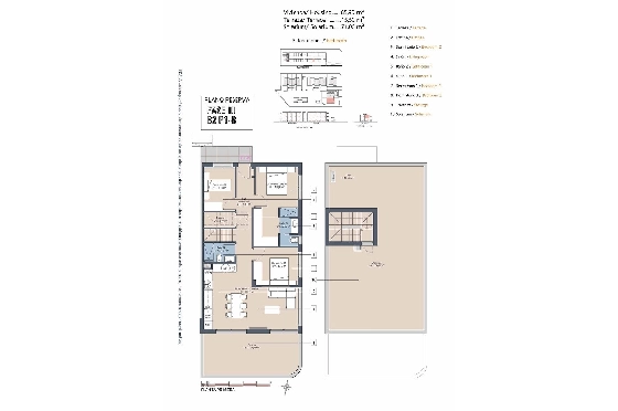Penthouse Apartment in Los Alcazares zu verkaufen, Zona de estar 137 m², Zustand Erstbezug, 2 Schlafzimmer, 2 Badezimmer, Pool, ref.: HA-LAN-436-A04-21
