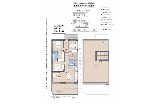 Penthouse Apartment in Los Alcazares zu verkaufen, Zona de estar 137 m², Zustand Erstbezug, 2 Schlafzimmer, 2 Badezimmer, Pool, ref.: HA-LAN-436-A04-22