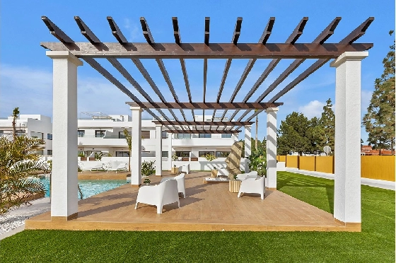 Penthouse Apartment in Los Alcazares zu verkaufen, Zona de estar 137 m², Zustand Erstbezug, 2 Schlafzimmer, 2 Badezimmer, Pool, ref.: HA-LAN-436-A04-6