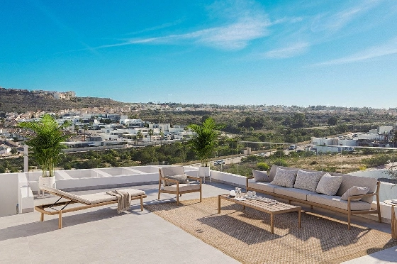 Penthouse Apartment in Benijofar zu verkaufen, Zona de estar 182 m², Zustand Erstbezug, 3 Schlafzimmer, 2 Badezimmer, Pool, ref.: HA-BNN-319-A02-8
