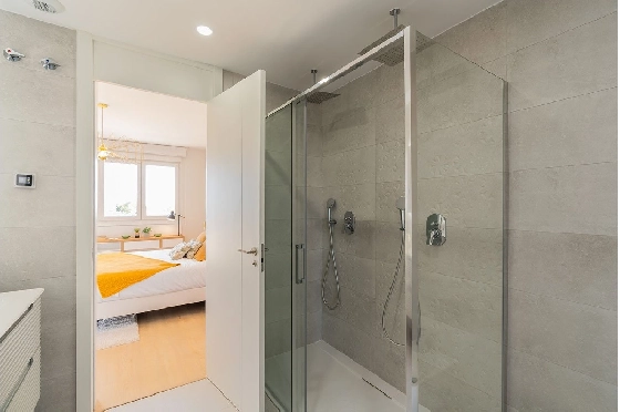 Reihenhaus in La Nucia zu verkaufen, Wohnfläche 157 m², Zustand Erstbezug, Klimaanlage, 4 Schlafzimmer, 3 Badezimmer, Pool, ref.: HA-LNN-130-R01-19