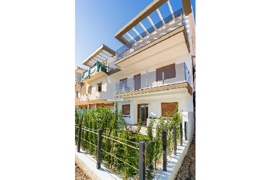 Reihenhaus in La Nucia zu verkaufen, Wohnfläche 157 m², Zustand Erstbezug, Klimaanlage, 4 Schlafzimmer, 3 Badezimmer, Pool, ref.: HA-LNN-130-R01-6