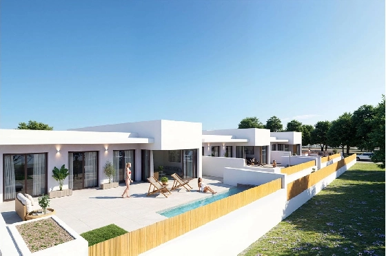 Villa in Dolores zu verkaufen, Zona de estar 130 m², Zustand Erstbezug, Terreno 186 m², 3 Schlafzimmer, 2 Badezimmer, Pool, ref.: HA-DON-142-R01-4