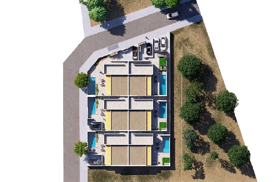 Villa in Dolores zu verkaufen, Zona de estar 130 m², Zustand Erstbezug, Terreno 186 m², 3 Schlafzimmer, 2 Badezimmer, Pool, ref.: HA-DON-142-R01-5