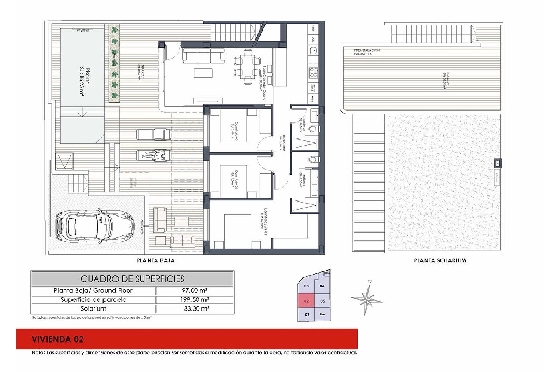 Villa in Dolores zu verkaufen, Zona de estar 130 m², Zustand Erstbezug, Terreno 186 m², 3 Schlafzimmer, 2 Badezimmer, Pool, ref.: HA-DON-142-R01-7