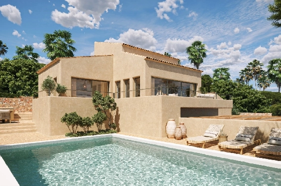 Villa in Javea zu verkaufen, Zona de estar 185 m², Klimaanlage, Terreno 944 m², 4 Schlafzimmer, 3 Badezimmer, Pool, ref.: AM-12670DA-1