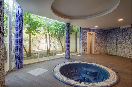 Villa in L-Alfas del Pi(Alfaz del PI Pueblo Urbanizaciones) zu verkaufen, Zona de estar 810 m², Terreno 1094 m², 5 Schlafzimmer, 6 Badezimmer, Pool, ref.: COB-7030ALF-10535-8