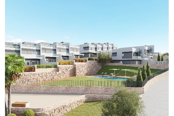 Villa in Finestrat(Balcon de Finestrat) zu verkaufen, Zona de estar 158 m², Terreno 431 m², 4 Schlafzimmer, 3 Badezimmer, Pool, ref.: TW-BREEZE-74-1