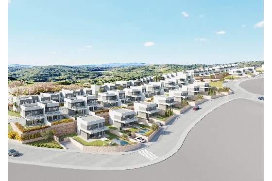Villa in Finestrat(Balcon de Finestrat) zu verkaufen, Zona de estar 158 m², Terreno 431 m², 4 Schlafzimmer, 3 Badezimmer, Pool, ref.: TW-BREEZE-74-14