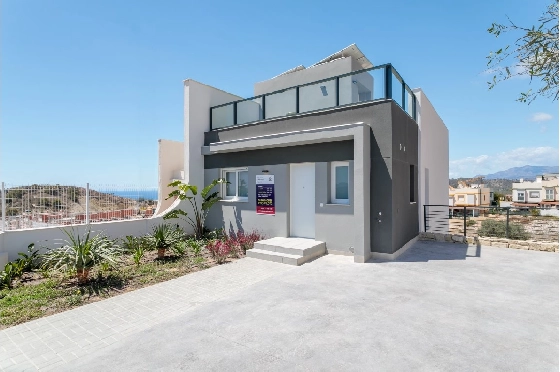 Villa in Finestrat(Balcon de Finestrat) zu verkaufen, Zona de estar 158 m², Terreno 431 m², 4 Schlafzimmer, 3 Badezimmer, Pool, ref.: TW-BREEZE-74-15