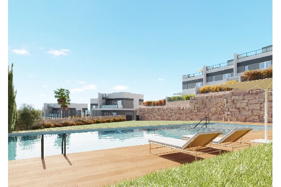 Villa in Finestrat(Balcon de Finestrat) zu verkaufen, Zona de estar 158 m², Terreno 431 m², 4 Schlafzimmer, 3 Badezimmer, Pool, ref.: TW-BREEZE-74-2
