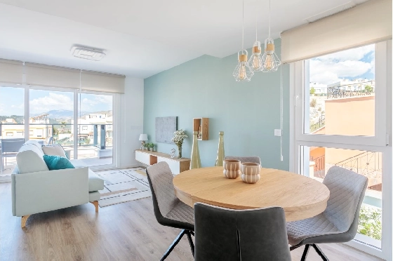 Villa in Finestrat(Balcon de Finestrat) zu verkaufen, Zona de estar 158 m², Terreno 431 m², 4 Schlafzimmer, 3 Badezimmer, Pool, ref.: TW-BREEZE-74-27