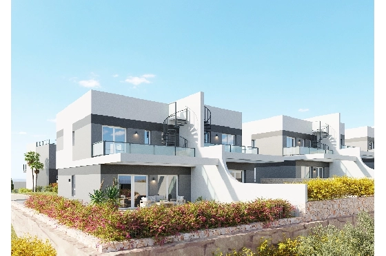 Villa in Finestrat(Balcon de Finestrat) zu verkaufen, Zona de estar 158 m², Terreno 431 m², 4 Schlafzimmer, 3 Badezimmer, Pool, ref.: TW-BREEZE-74-5
