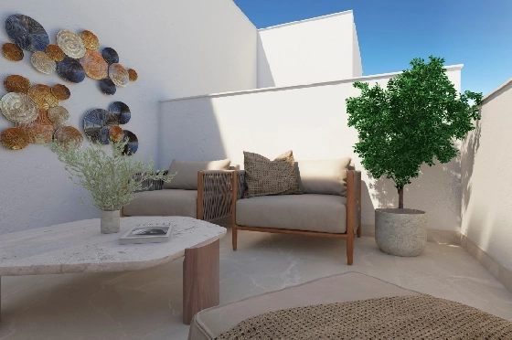 Stadthaus in La Cala De Mijas(La Cala Golf Resort) zu verkaufen, Zona de estar 208 m², Terreno 255 m², 3 Schlafzimmer, 3 Badezimmer, ref.: TW-THE-MEADOWS-4-5