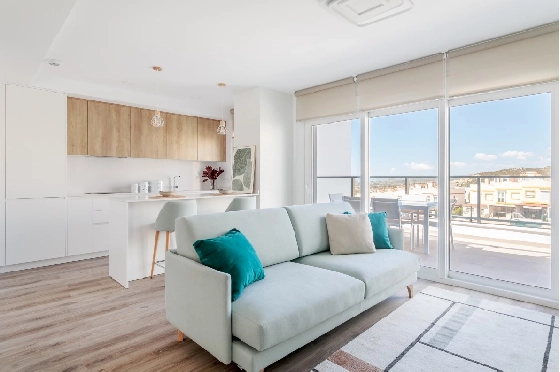 Stadthaus in Finestrat(Balcon de Finestrat) zu verkaufen, Zona de estar 118 m², Terreno 237 m², 3 Schlafzimmer, 3 Badezimmer, Pool, ref.: TW-NATURE-34-7