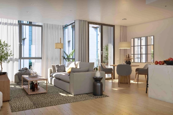 Apartment in Palma De Mallorca(Palma centre) zu verkaufen, Zona de estar 82 m², Terreno 88 m², 2 Schlafzimmer, 2 Badezimmer, ref.: TW-6-PALMA-10