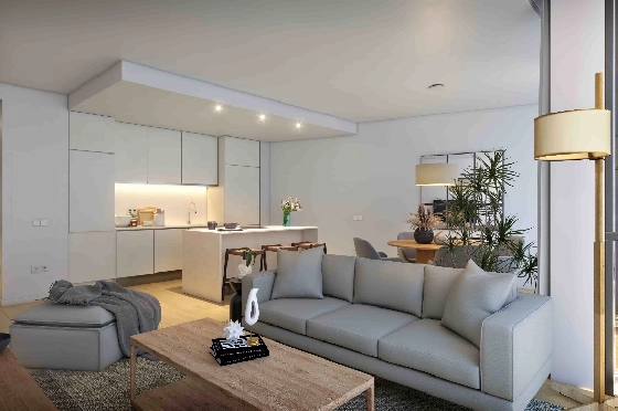 Apartment in Palma De Mallorca(Palma centre) zu verkaufen, Zona de estar 82 m², Terreno 88 m², 2 Schlafzimmer, 2 Badezimmer, ref.: TW-6-PALMA-12