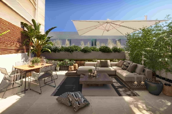 Apartment in Palma De Mallorca(Palma centre) zu verkaufen, Zona de estar 82 m², Terreno 88 m², 2 Schlafzimmer, 2 Badezimmer, ref.: TW-6-PALMA-2