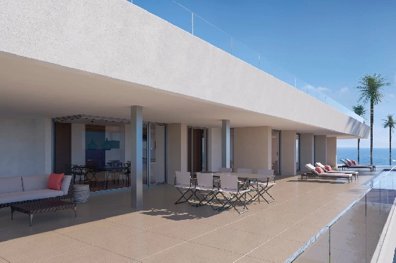 Villa in Benitachell(Cumbre del Sol) zu verkaufen, Zona de estar 506 m², Terreno 2393 m², 6 Schlafzimmer, 7 Badezimmer, Pool, ref.: VA-21294-3