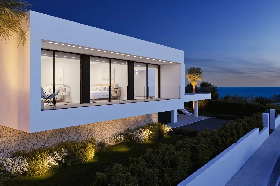 Villa in Benitachell(Cumbre del Sol) zu verkaufen, Zona de estar 313 m², Terreno 1338 m², 4 Schlafzimmer, 6 Badezimmer, Pool, ref.: VA-21558-11