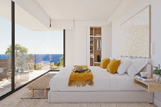 Villa in Benitachell(Cumbre del Sol) zu verkaufen, Zona de estar 253 m², Terreno 951 m², 3 Schlafzimmer, 4 Badezimmer, Pool, ref.: VA-22477-5