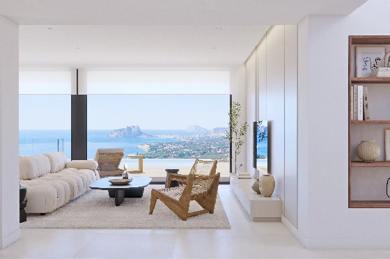 Villa in Benitachell(Cumbre del Sol) zu verkaufen, Zona de estar 272 m², Terreno 1020 m², 3 Schlafzimmer, 4 Badezimmer, Pool, ref.: VA-22646-3